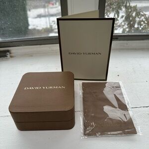 David Yurman Brown Box Set with Card